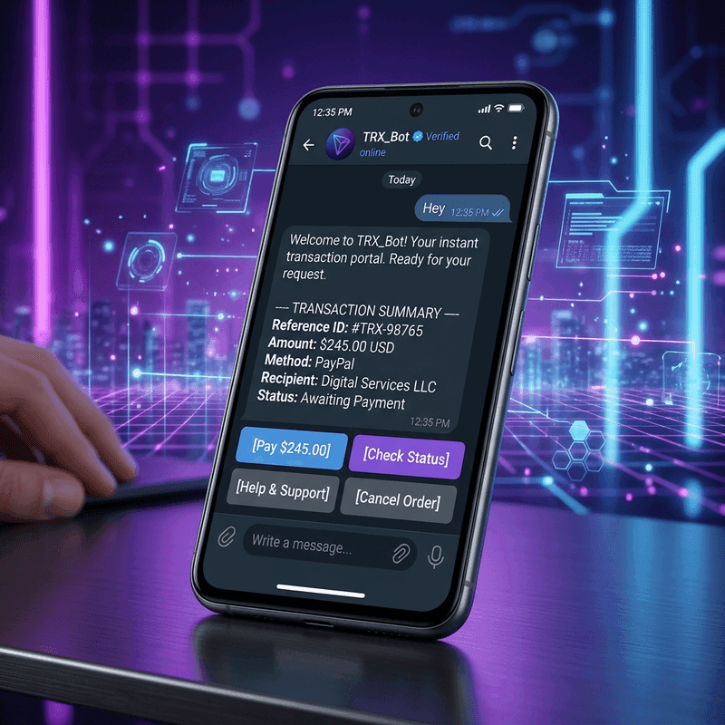 Telegram Transaction Bot